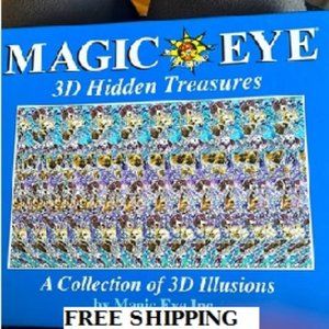 2/$22 - Magic Eye 3D Hidden Treasures - FREE SHIPPING